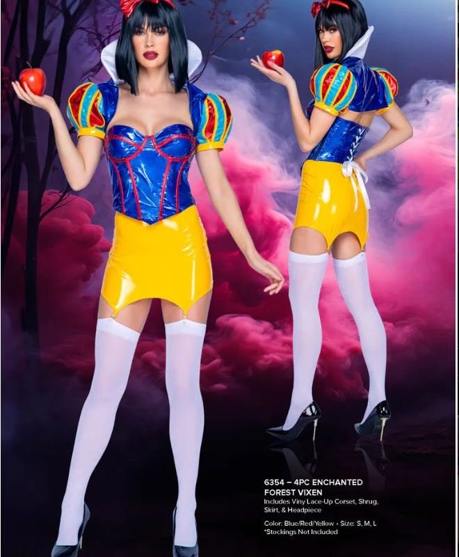 6354 - 4pc Enchanted Forest Vixen