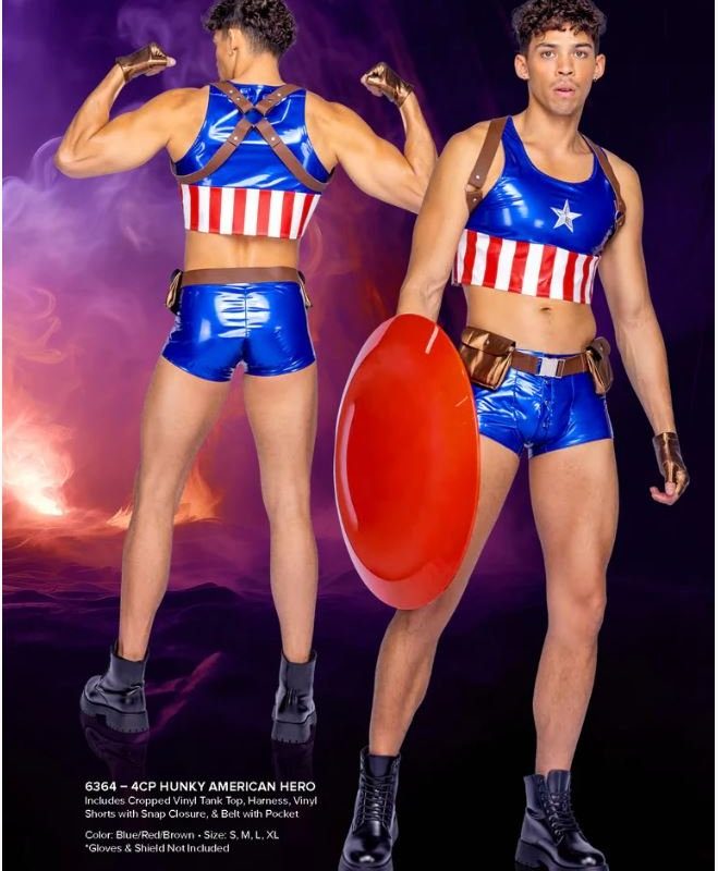 6364 - 4pc Hunky American Hero