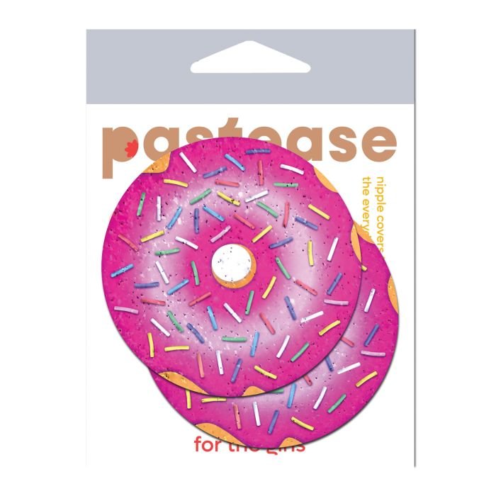 Pastease Donut w/Sprinkles - Pink O/S