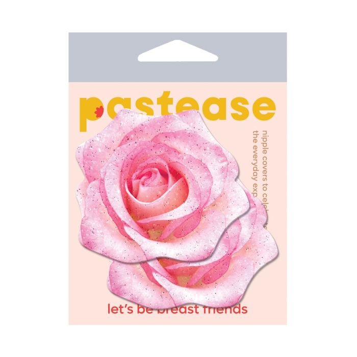 Pastease Premium Glitter Velvet Blooming Rose - Pink O/S