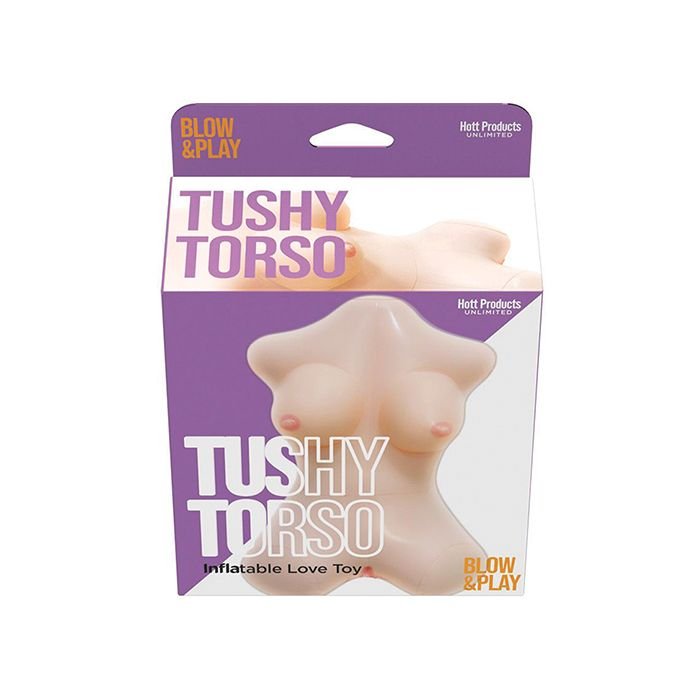 Tushy Torso Blow Up Doll w/Vagina Hole