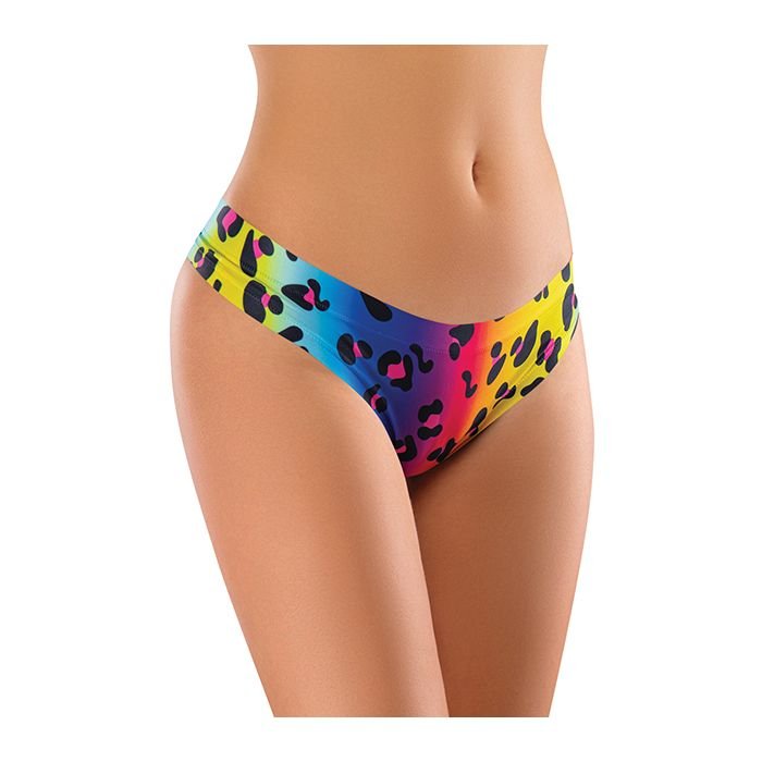 Mememe Pride Cougar Printed Thong