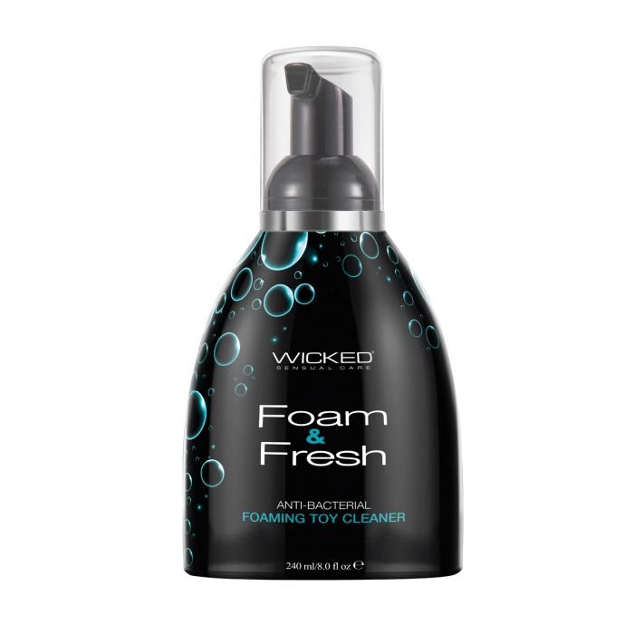 Wicked Sensual Care Foam N Fresh Anti-Bacterial Foaming Toy Cleaner - 8 oz