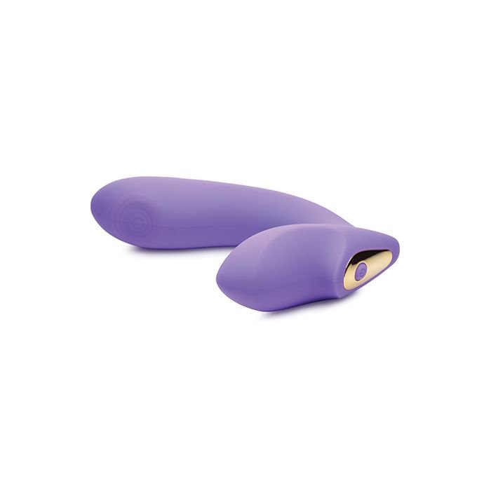 Inmi 10x G-Tap Tapping Silicone G Spot Vibrator - Purple
