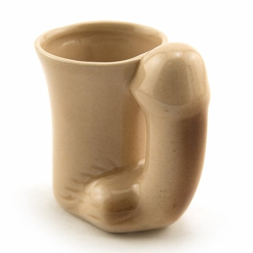 Flesh Colored Penis Shot Glass