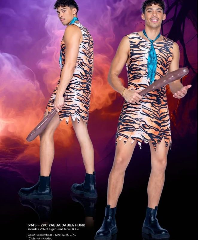 6343 - 2pc Yabba Dabba Hunk