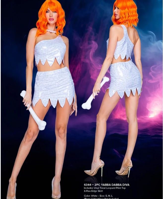 6344 - 2pc Yabba Dabba Diva